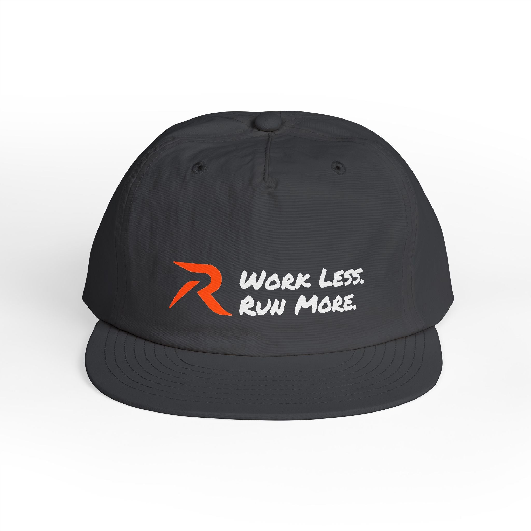 Work Less. Run More. Hat