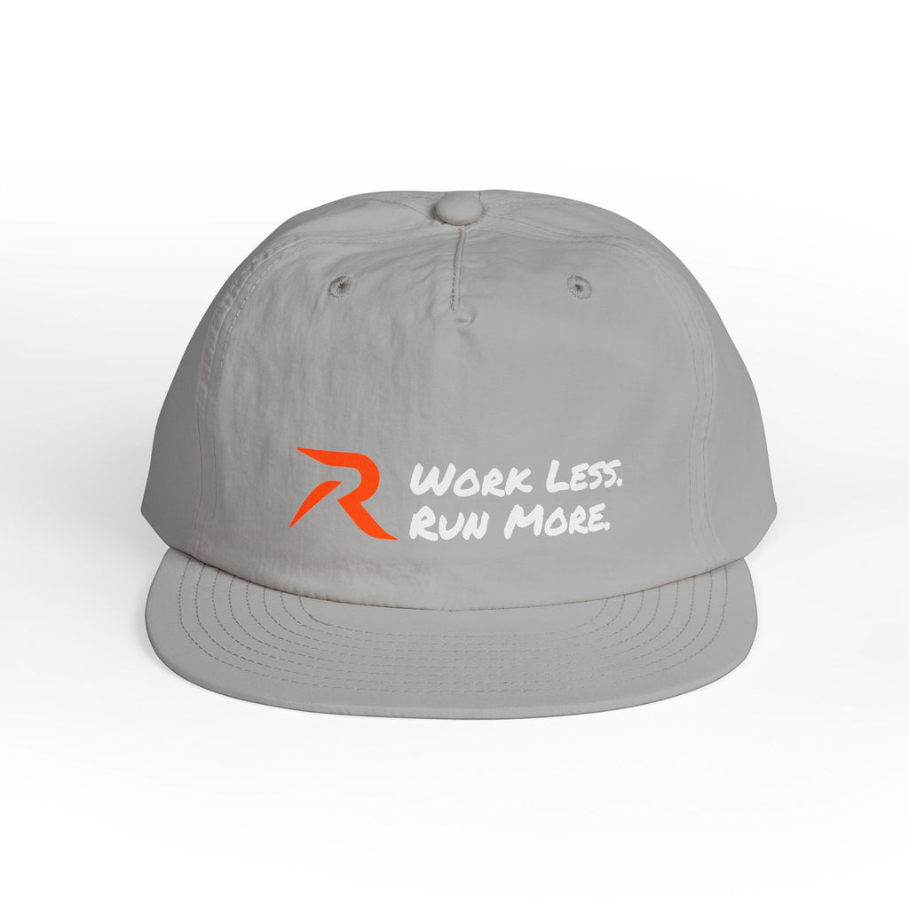 Work Less. Run More. Hat