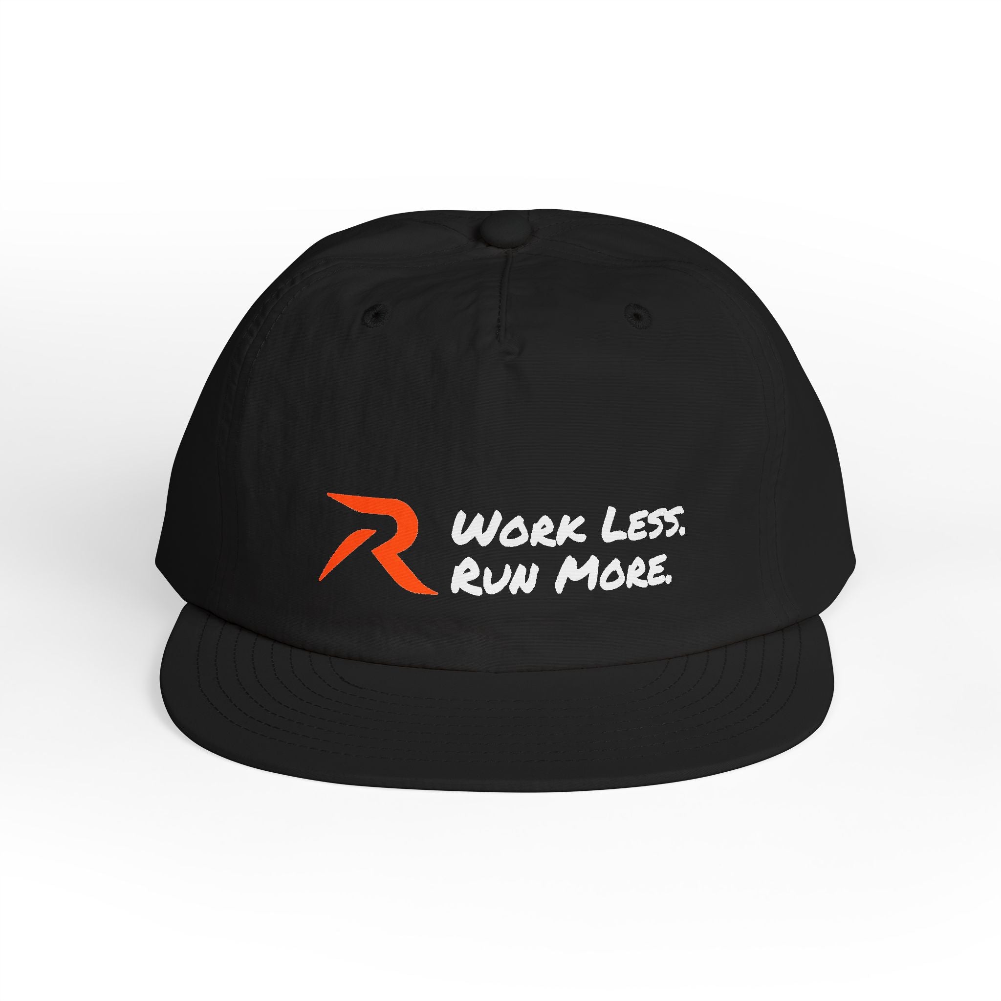 Work Less. Run More. Hat
