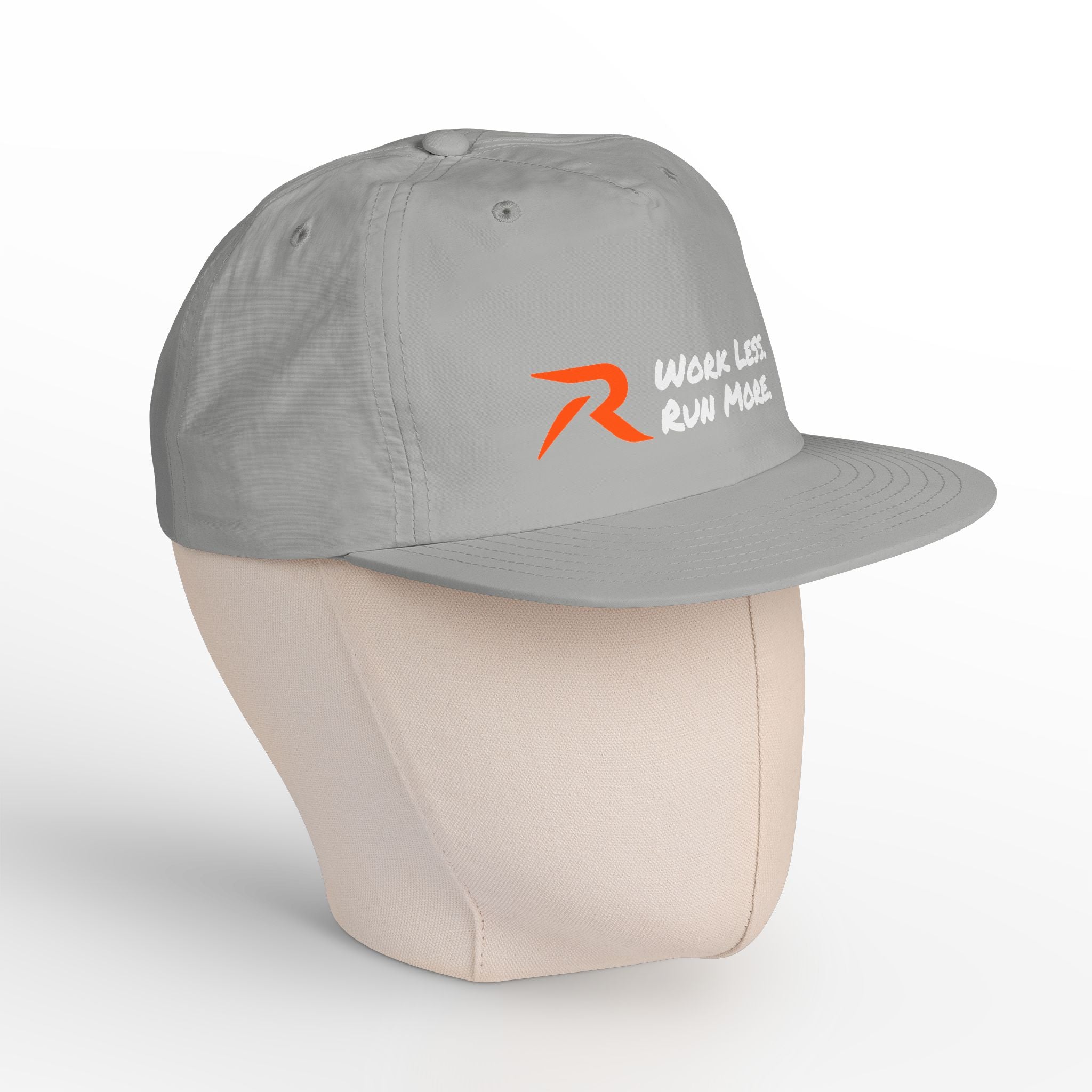 Work Less. Run More. Hat
