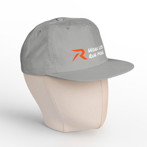 Work Less. Run More. Hat