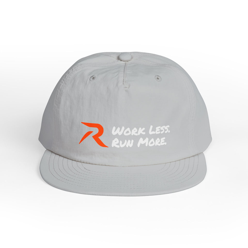 Work Less. Run More. Hat