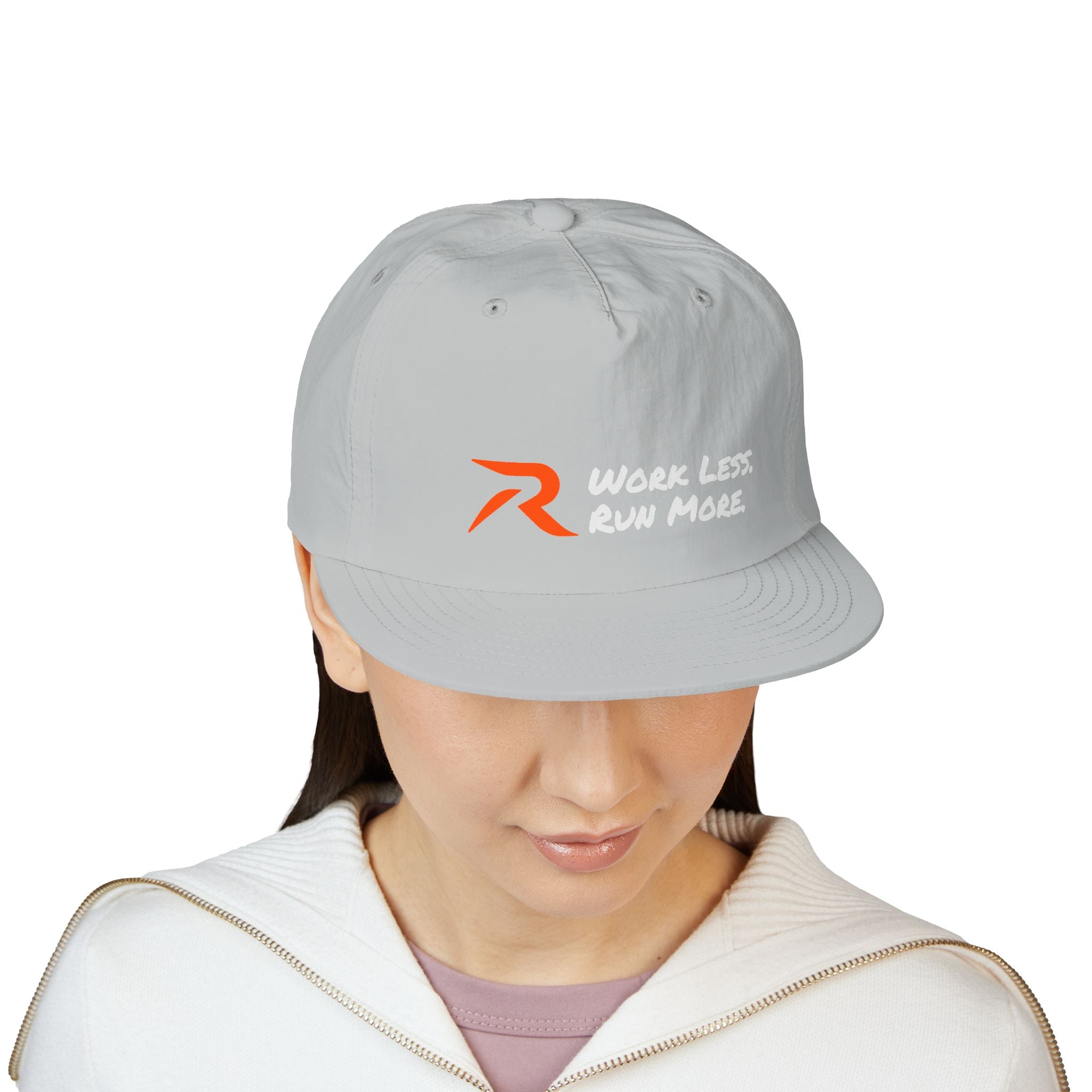 Work Less. Run More. Hat